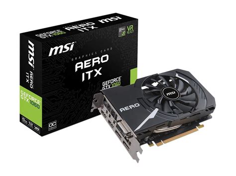 MSI GeForce GTX 1060 Video Card GTX 1060 AERO ITX 6G OC - Newegg.com
