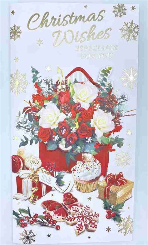 Christmas Wishes Especially For You Slim Card Cardmarkets