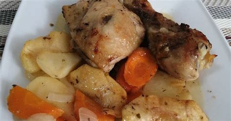 Pollo A La Sidra Con Manzana Receta De Gloria Cookpad