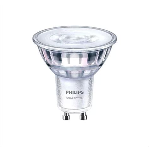 Ampolleta Dicroica Gu10 Philips 7w Luz Luz Neutra Dimeable Cuotas Sin