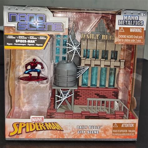 Jada Nano Metalfigs Spiderman Daily Bugle Toys Collectibles