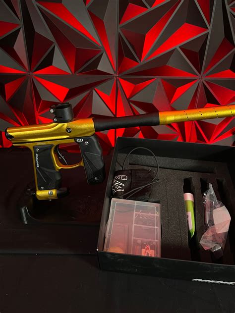 Used Empire Mini Gs Paintball Gun Goldblack Punishers Paintball