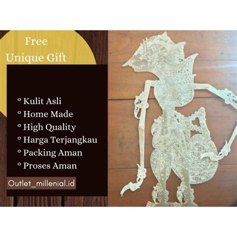 Jual Wayang Kulit Kerbau Karna Karno Putihan Alusan Shopee Indonesia