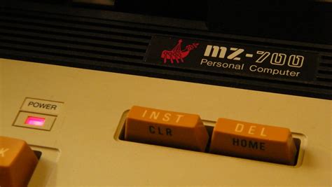 Sharp Mz 700 Personal Computer简单展示 Cnvintage