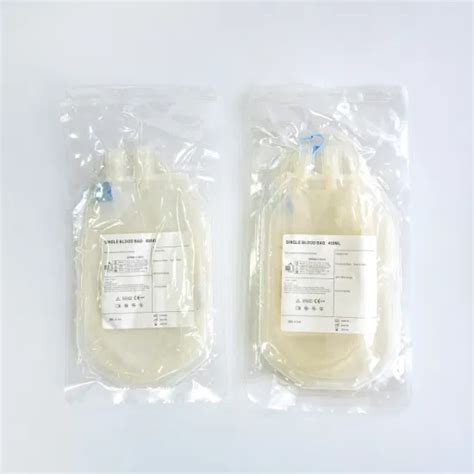 Medmount Medical Disposable Sterile Plastic Cpda Cpd Sag M Blood Bag