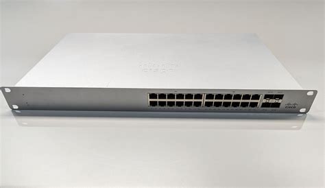 Cisco Meraki UNCLAIMED 2 Layer 24Port POE Network Switch MS120 24P HW