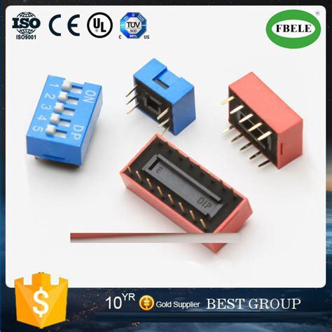 Ds 3 Position Rotary Switch DIP Switch 2 54mm Pitch Ds Switch China