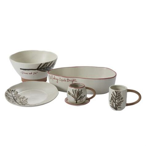 Evergreen Dinnerware Collection The Gilded Thistle