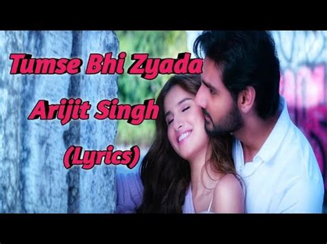 Tumse Bhi Zyada Lyrics Tadap Ahan Shetty Tara Sutaria Pritam