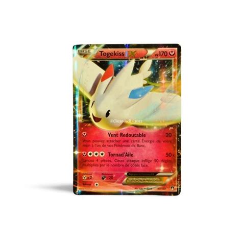 Carte Pok Mon Togekiss Ex Pv Xy Rupture Turbo Neuf Fr