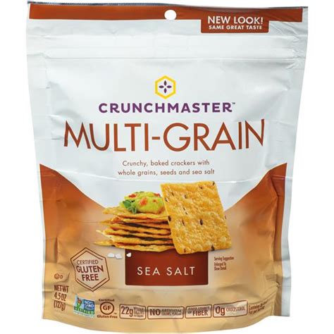 Crunchmaster Sea Salt Multi Grain Crackers Hy Vee Aisles Online