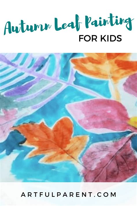 How To Make Fall Leaf Painting With Leaf Rubbings