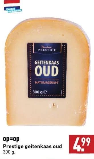 Prestige Geitenkaas Oud Aanbieding Bij ALDI