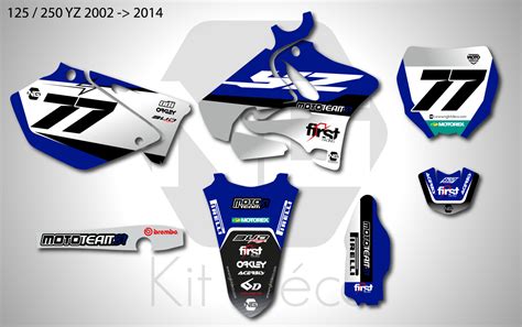 Kit D Co Yamaha Pw Yz Yzf Mt