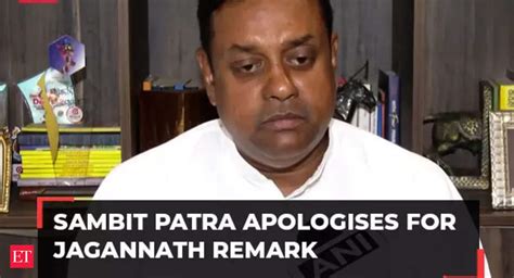 Lord Jagannath Is Modi Bhakt Bjp S Sambit Patra Faces Backlash Over