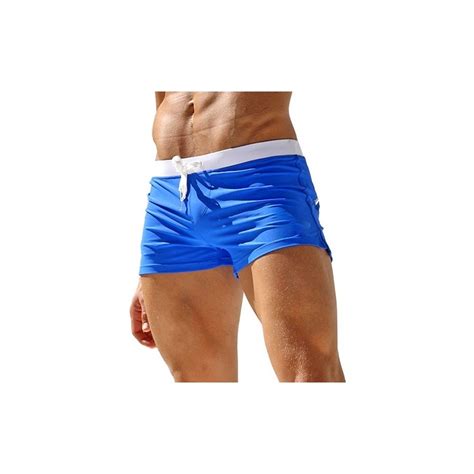 Maillot De Bain Pour Hommes Boxer Court Mod Le Swimmer Tailles S Xl