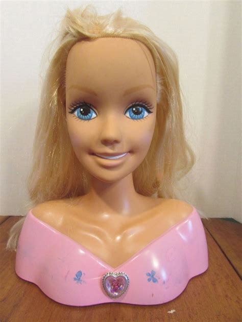 Vintage Mattel Barbie Make Me Pretty Talking Styling Head Ebay Barbie Style Mattel Barbie