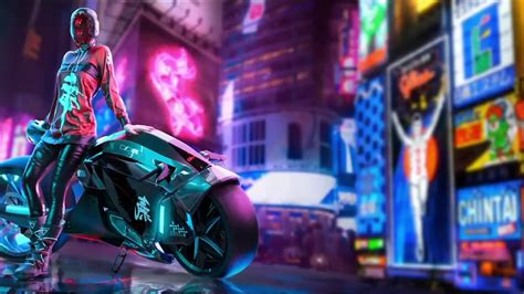 Neo Tokyo Cyberpunk HD Live Wallpaper For PC