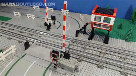 Lego Trains 12 Volt Crossing Signal Points And Crashes Too Youtube