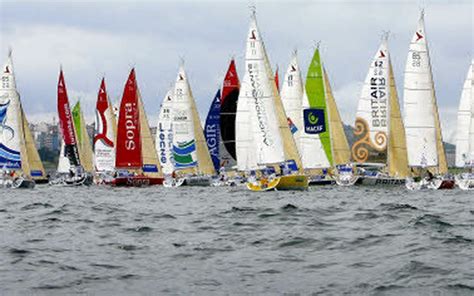 Solitaire du Figaro 2e étape La Corogne Saint Gilles C est reparti