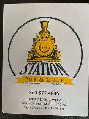 THE STATION PUB & GRUB - Updated January 2025 - 100 Pine St, Kelso ...