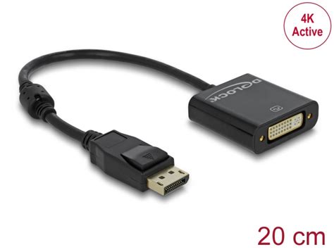 Delock Produkte 62601 Delock Adapter DisplayPort 1 2 Stecker DVI