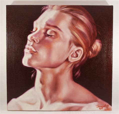 Original Handmade Gay Art Oil Painting On Canvas Of A Nude Man Inches Etsy