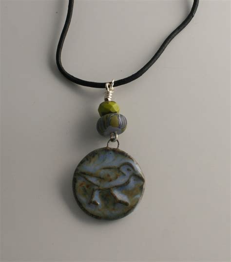 Ceramic Pendant Necklace