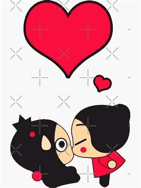 Pucca And Garu A Funny Love Story Sticker For Sale By Armastrk