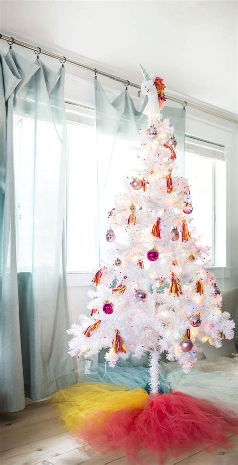 Unicorn Christmas Tree • A Subtle Revelry Minimalist Christmas Tree