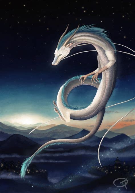 Haku fanart by Grees19.deviantart.com on @DeviantArt | Dragon art ...