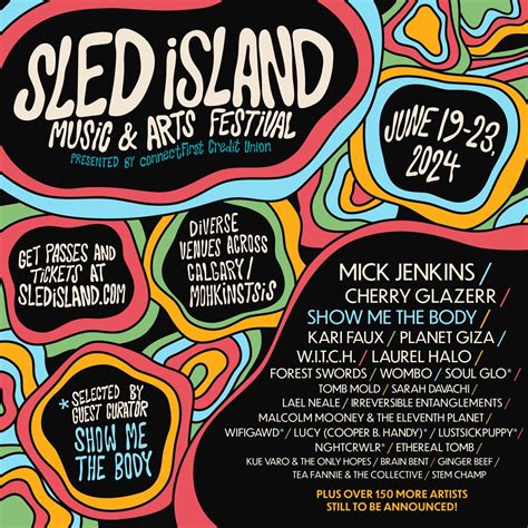 Sled Island Lineup Grooveist