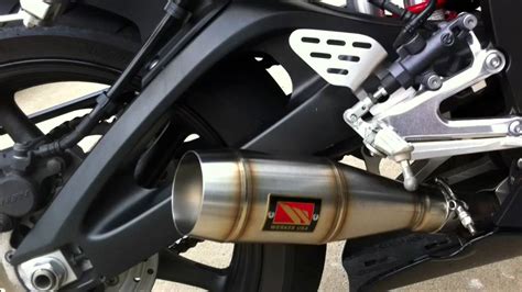 Yamaha R6s With Werkes Slip On Exhaust Youtube