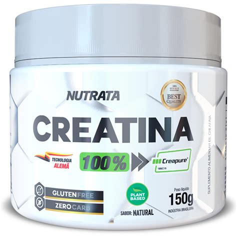 Creatina Creapure G Nutrata Original C Nfe Shopee Brasil