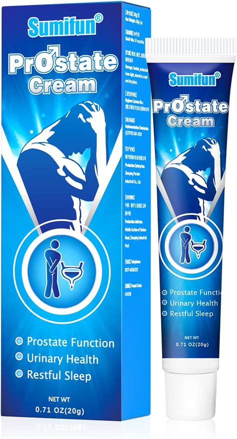 Sumifun Prostate Enhance Cr Me Pour Hommes Maroc Ubuy