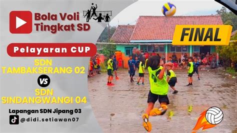 Final Bola Voli Sd Sdn Sindangwangi Ciheuleut Vs Sdn