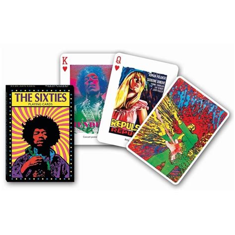 Jeu De Cartes The Sixties Un Jeu Piatnik Boutique BCD JEUX