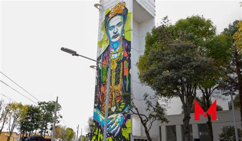 Inauguran Impactante Mural De Frida Kahlo En Metepec Metropolitano Edomex