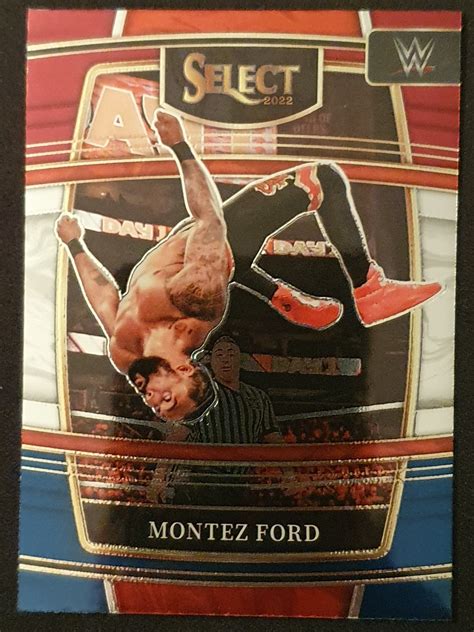 Panini Wwe Select Blaster Base Concourse Red Blue