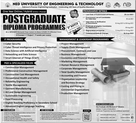 Ned University Of Engineering And Technology Admissions 2024 Government