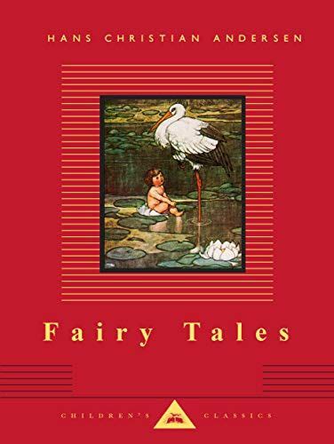 The Book Cover For Fairy Tales By Hans Christian Andersen With An