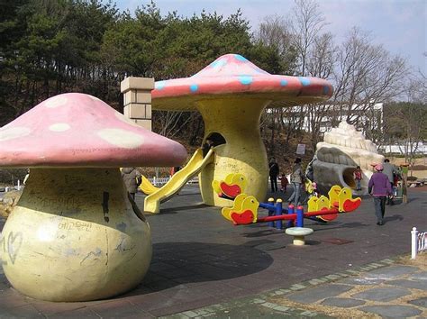 Its A Mushroom Playground In 2024 Creative Playground Playground