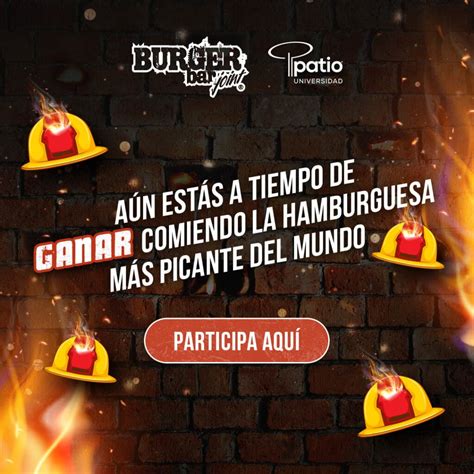 Reto Burger Bar Joint la Hamburguesa más Picante del Mundo Gana 50 de