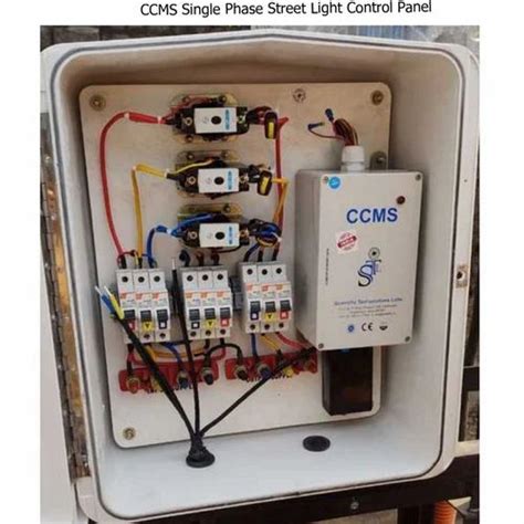 Single Phase CCMS Street Light Control Panel At Rs 16000 In Rangareddy