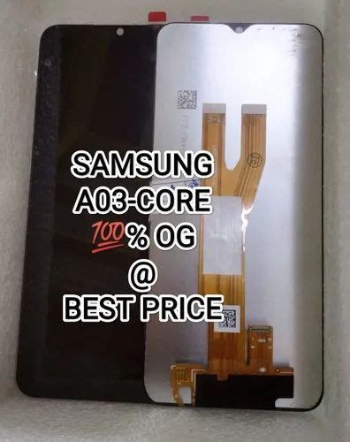 Samsung A03 Core Og Combo Lcd Screen At Rs 1500piece New Items In