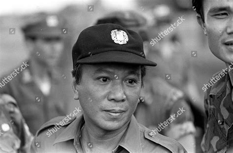 South Vietnamese President Nguyen Van Thieu Editorial Stock Photo