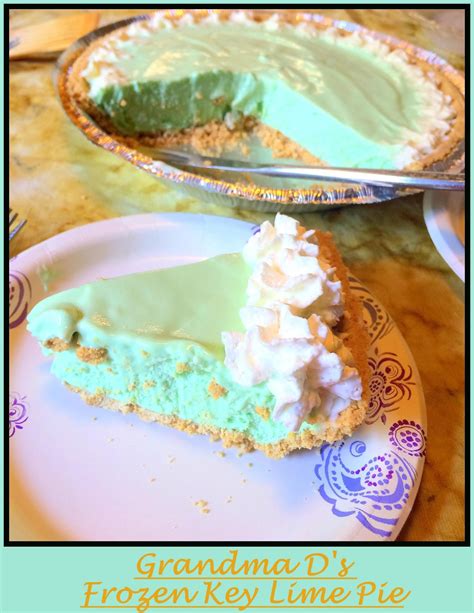 Frozen Key Lime Pie Recipe | Just A Pinch Recipes