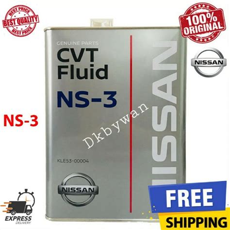 Nissan Atf Cvt Ns Auto Transmission Fluid Oil L Teana X Trail