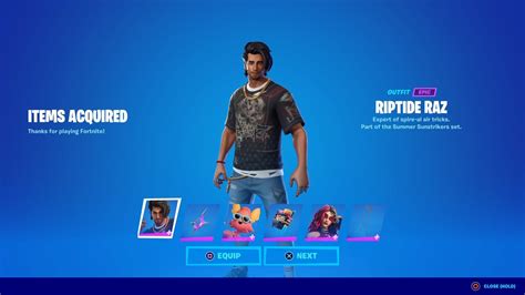 How To Get New Riptide Raz Skin In Fortnite Youtube