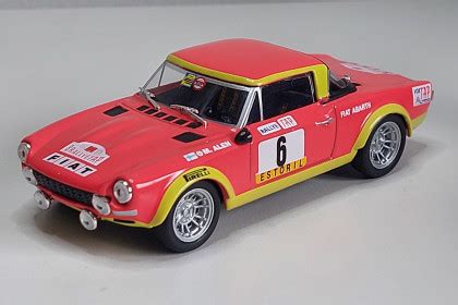 Fiat 124 Abarth Rallye Rali Internacional TAP 1974 Alén Kivimäki